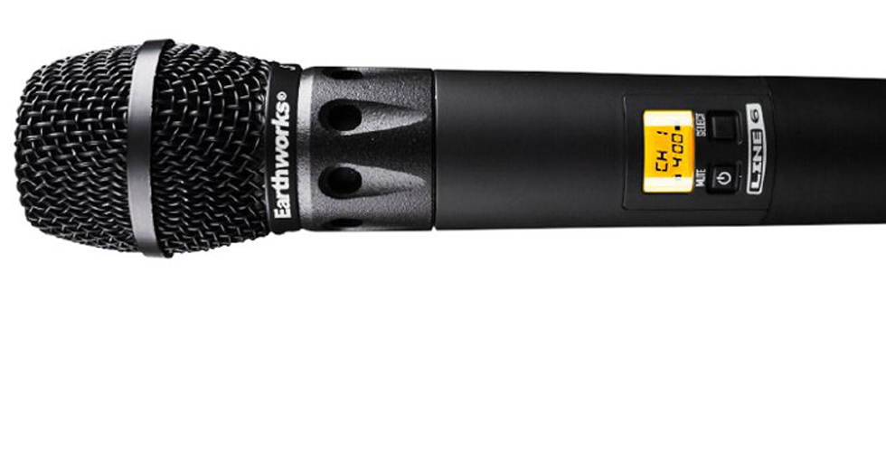 Novo microfone sem fios da Line 6 e Earthworks