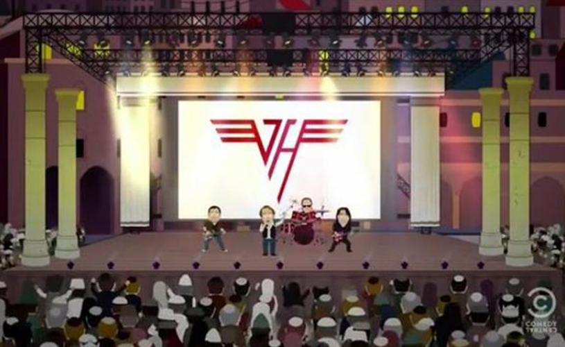 Van Halen inspiram Paz Mundial