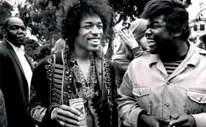 Jimi Hendrix and Buddy Miles