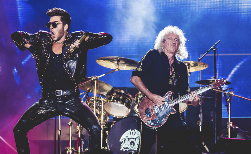 Queen com Adam Lambert no Rock in Rio Lisboa
