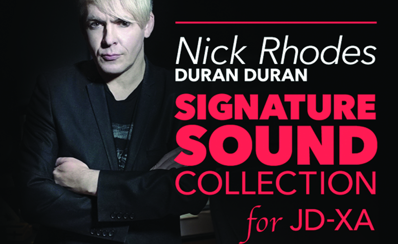 Nick Rhodes (Duran Duran) lança colecção de sons para a Roland JD-XA