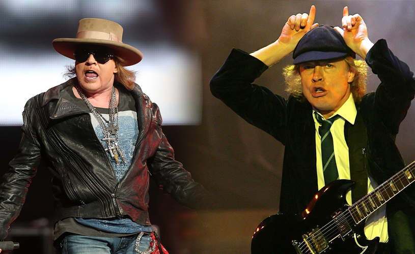 Confirmação oficial: Axl Rose substitui Brian Johnson nos AC/DC