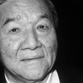 Ikutaro Kakehashi portrait bw