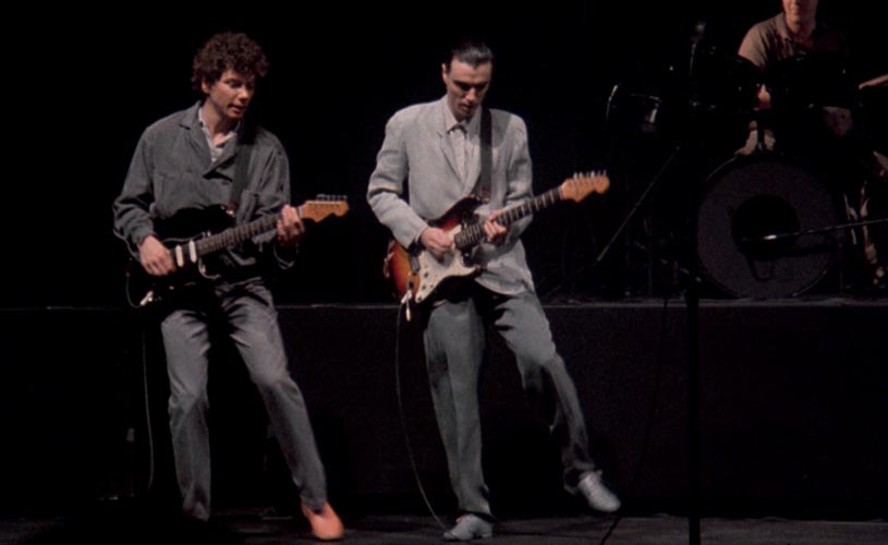 Os Talking Heads são as estrelas do filme-concerto “Stop Making Sense”