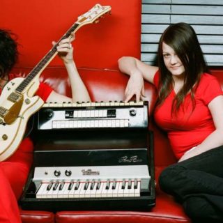 white stripes