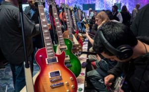 gibson namm booth