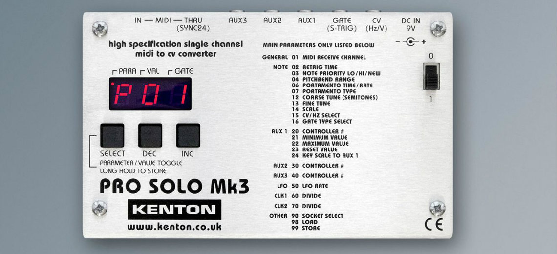 Kenton Pro Solo Mk3