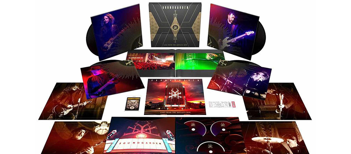 Soundgarden anunciam álbum ao vivo e filme-concerto “Live From The Artists Den”