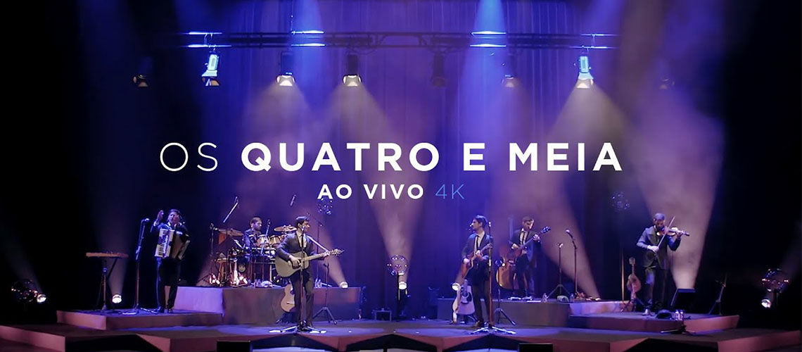 Vê o concerto completo d’Os Quatro e Meia no Convento de São Francisco