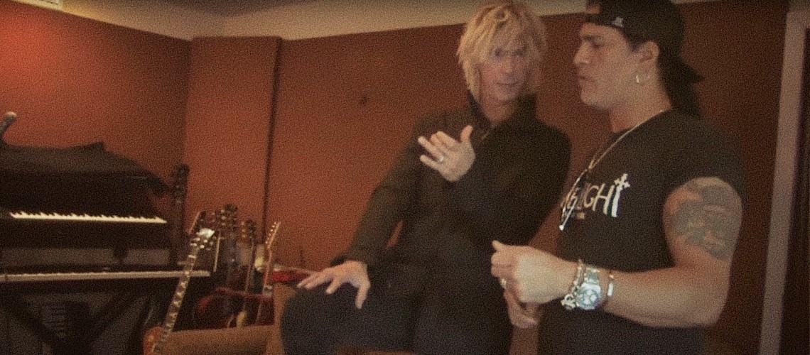 Slash e Duff Uma Vez Mais Juntos em Estúdio [Vídeo]