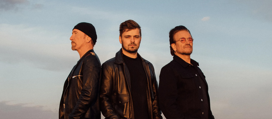 Bono, The Edge e Martin Garrix Juntos no Hino do Campeonato Europeu de Futebol 2020