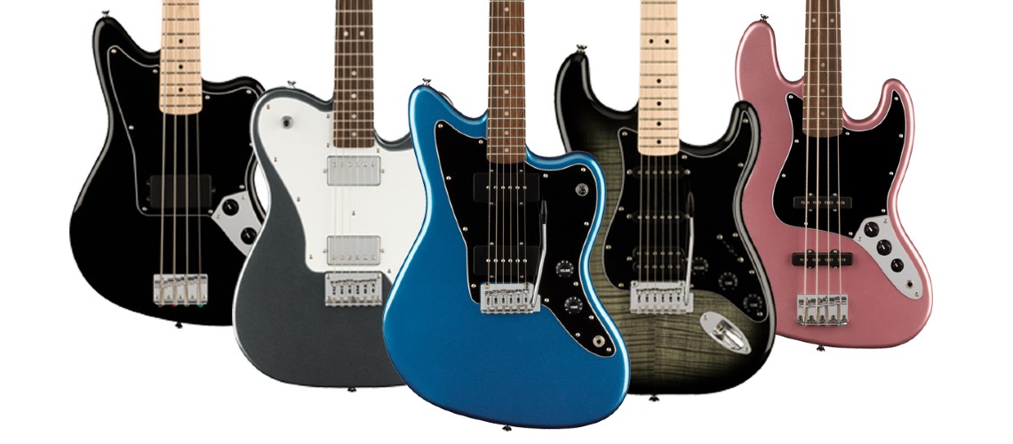SUMMER NAMM 2021: Squier Actualiza a Gama Affinity