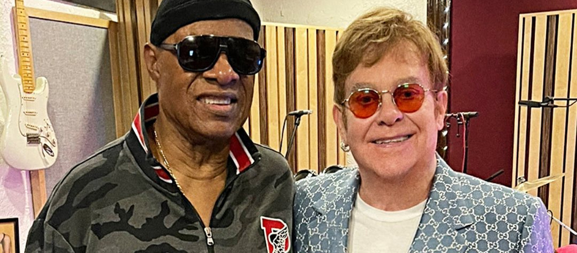 “Finish Line” É a Nova Música de Elton John Com Stevie Wonder