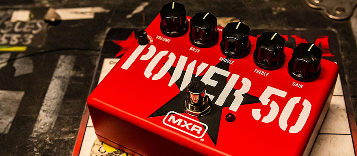 Dunlop: Novo MXR Tom Morello Power 50 Overdrive