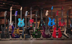 Fender Custom Shop™ and Hot Wheels™ Partner for Fiery Custom Guitar Collection