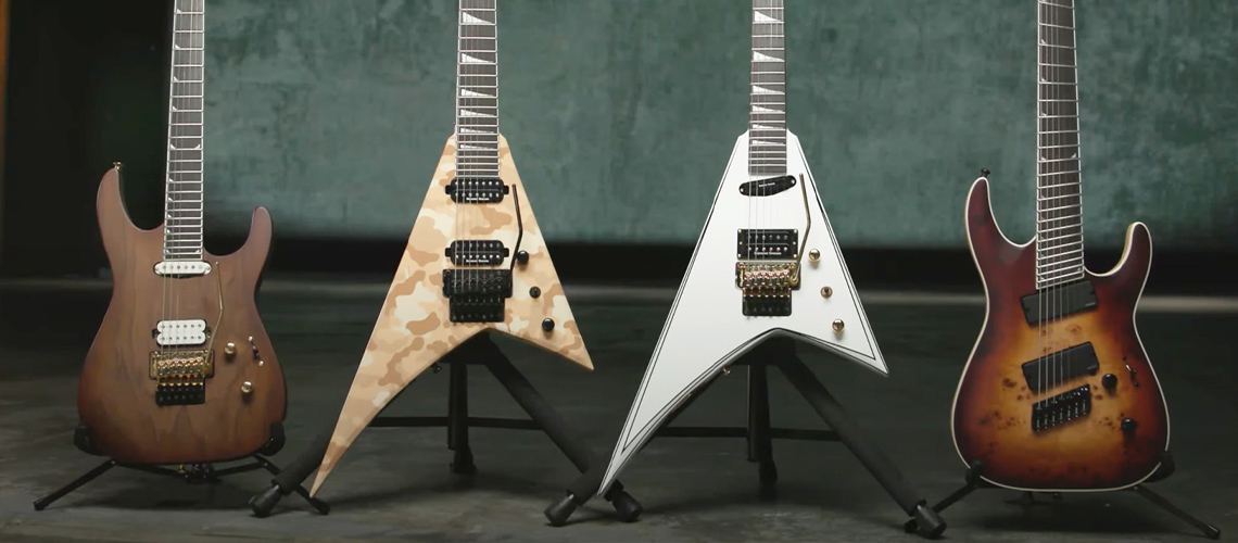 Jackson Revela 4 Guitarras da Nova Gama “Concept Series”