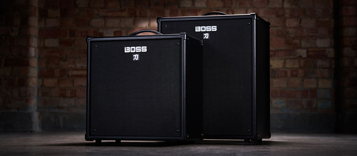 Katana Bass Amps: Os Novos Combos de Baixo da Boss