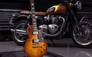 gibson guitar triumph motorcycles