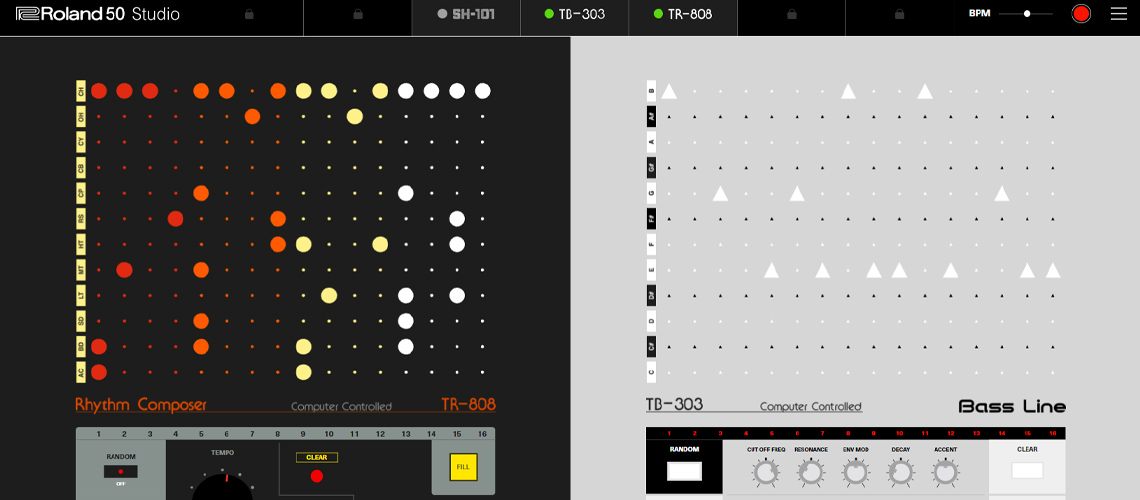 Roland50: Explora As Clássicas Drum-machines da Roland, Grátis!