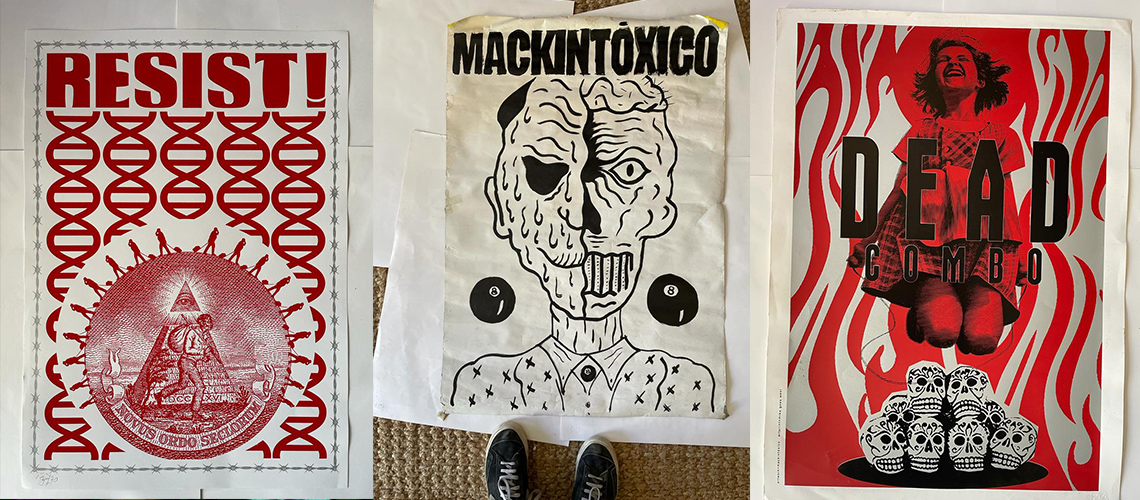 Dia Mundial do Design Gráfico: Mackintóxico a.k.a. Tó Trips, o Rei das Capas e Posters de Concertos e Filmes
