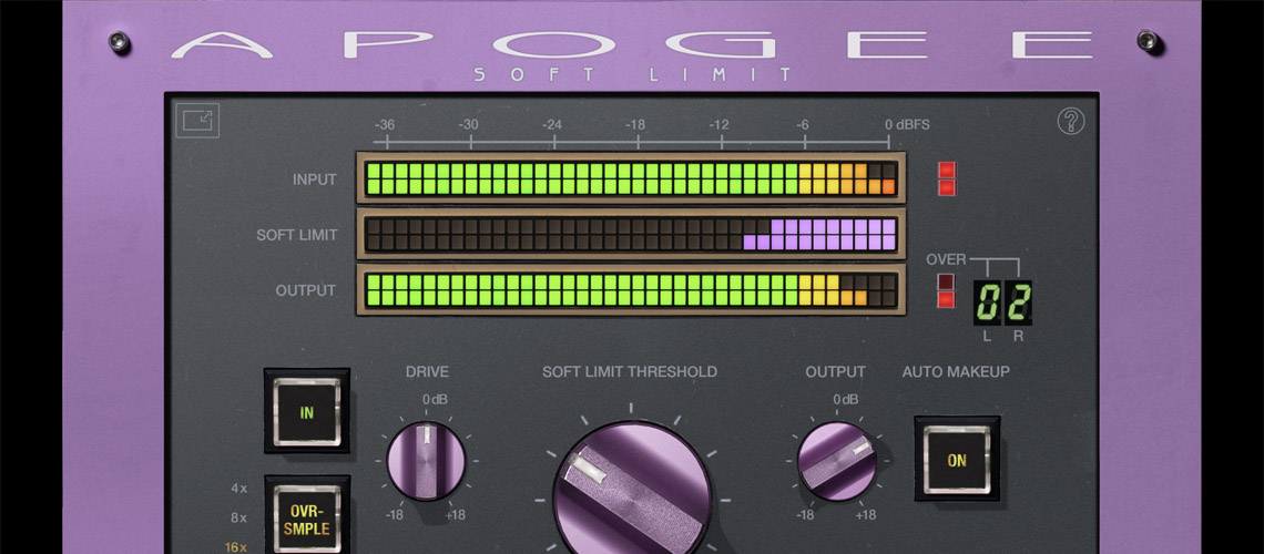 NAMM 2022: Simula o Analógico Com o Plugin Grátis Apogee Soft Limit