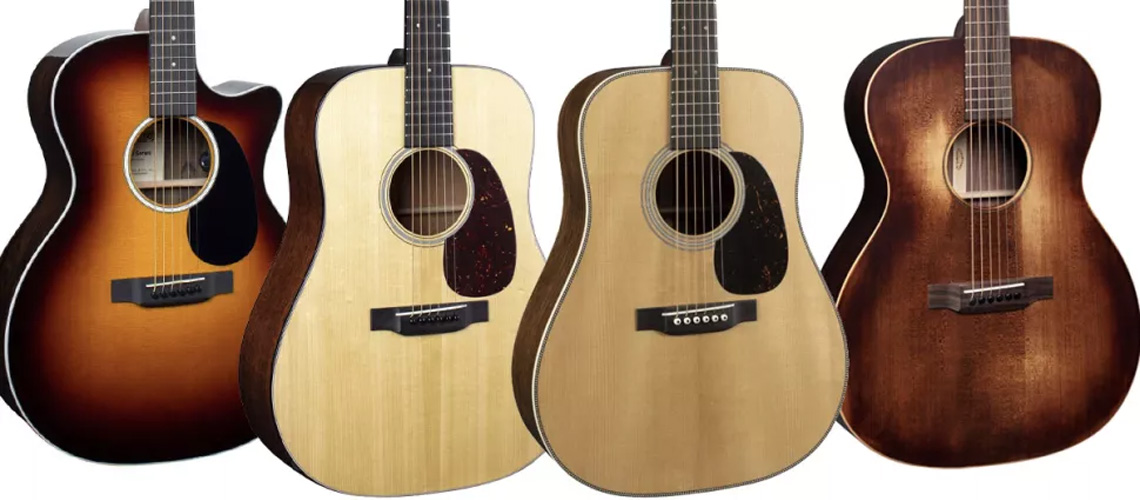 NAMM 2022: Martin Revela Quatro Novas Guitarras Acústicas