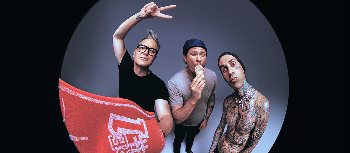 Blink-182 em Portugal Com Tom DeLonge, Mark Hoppus e Travis Barker