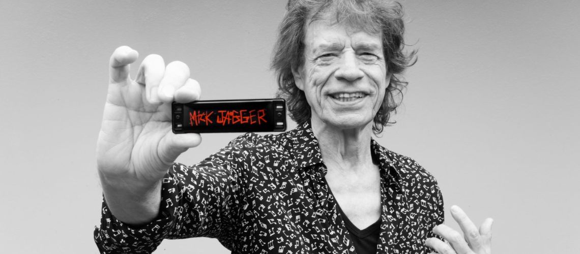 Mick Jagger vai lançar linha de harmónicas com a whynow Music