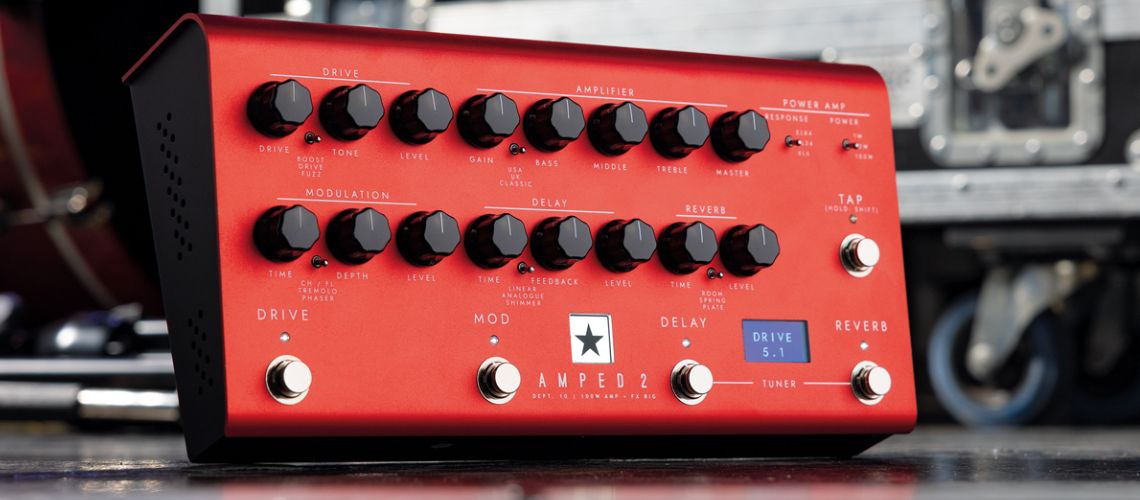 Blackstar lança o amp pedal Dept. 10 Amped 2