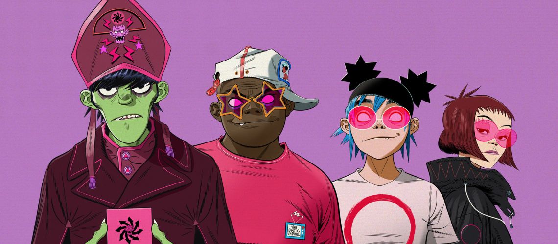 Gorillaz: Ouve “Cracker Island” que conta com colaborações de Tame Impala, Stevie Nicks, Bad Bunny, Beck, entre outros