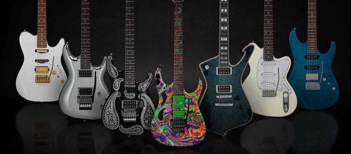 Ibanez apresenta linha de guitarras de assinatura para 2023