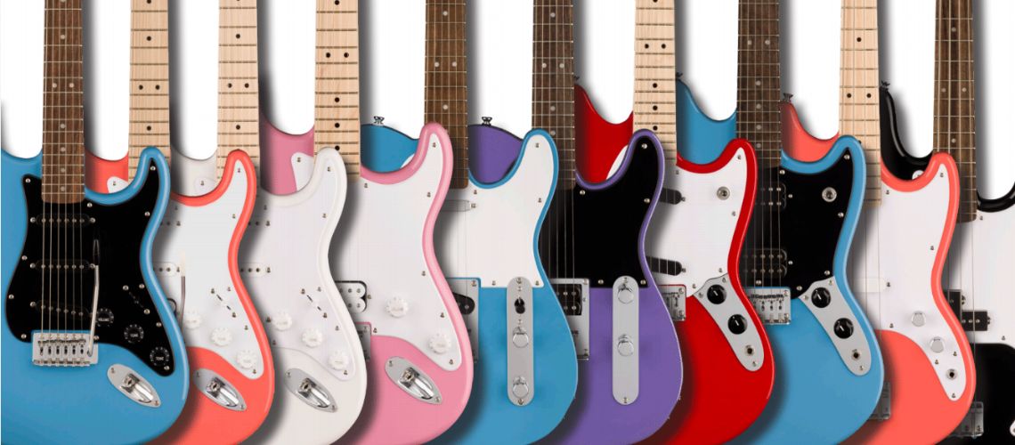 Fender apresenta os novos modelos da série Squier Sonic