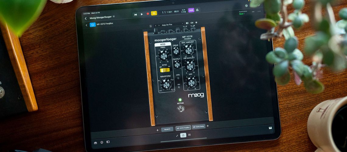 Moog disponibiliza efeitos Moogerfooger para iPad e iPhone