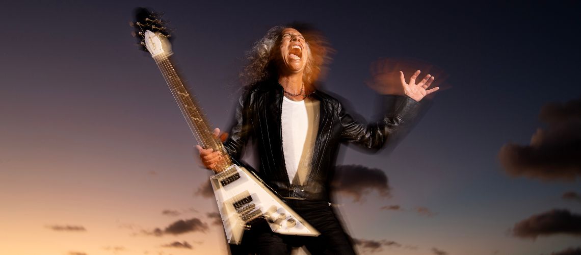 Epiphone lança versão acessível da Gibson 1979 Flying V de Kirk Hammett