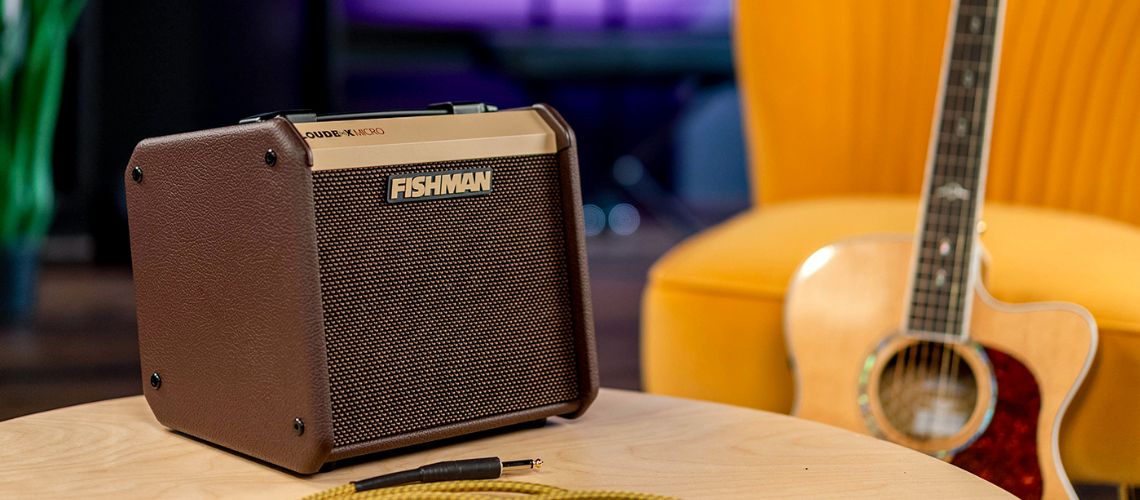Fishman apresenta o seu amplificador compacto para guitarra acústica Loudbox Micro
