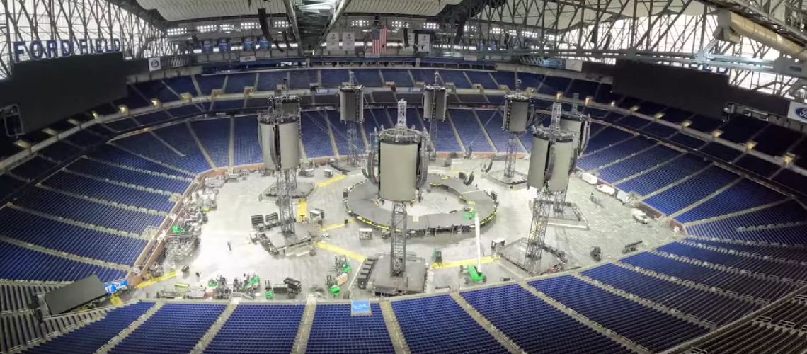 Metallica: Vê o timelapse das montagens do grandioso palco da “M72 World Tour”