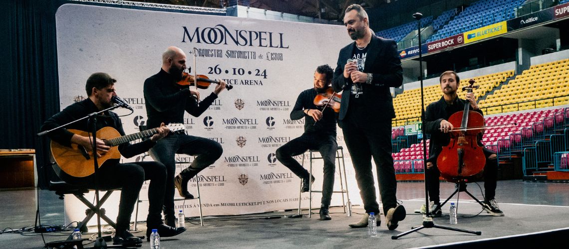 Fotoreportagem: Concerto de Moonspell & Orquestra Sinfonietta de Lisboa centra-se em “1755” [VÍDEO]