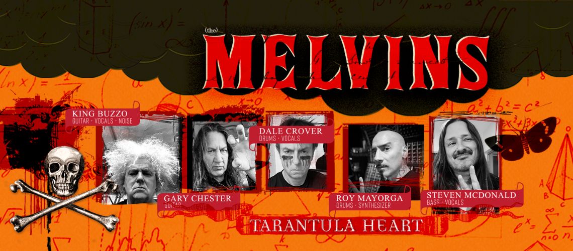 Melvins anunciam novo álbum “Tarantula Heart” com o single “Working the Ditch”