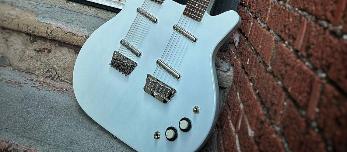 Danelectro apresenta a sua nova guitarra de dois braços 6-12 Double Neck