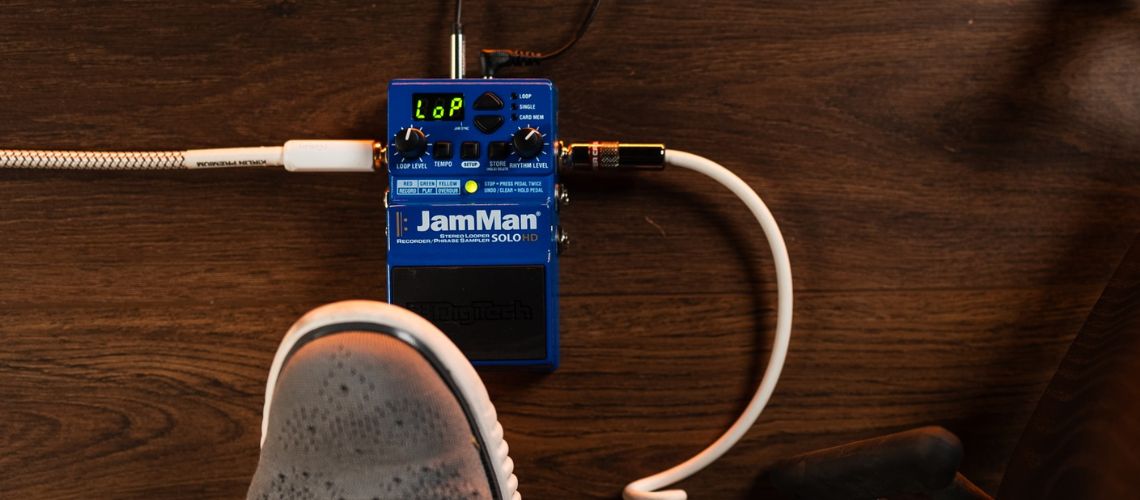 DigiTech revela o novo pedal de loop JamMan Solo HD