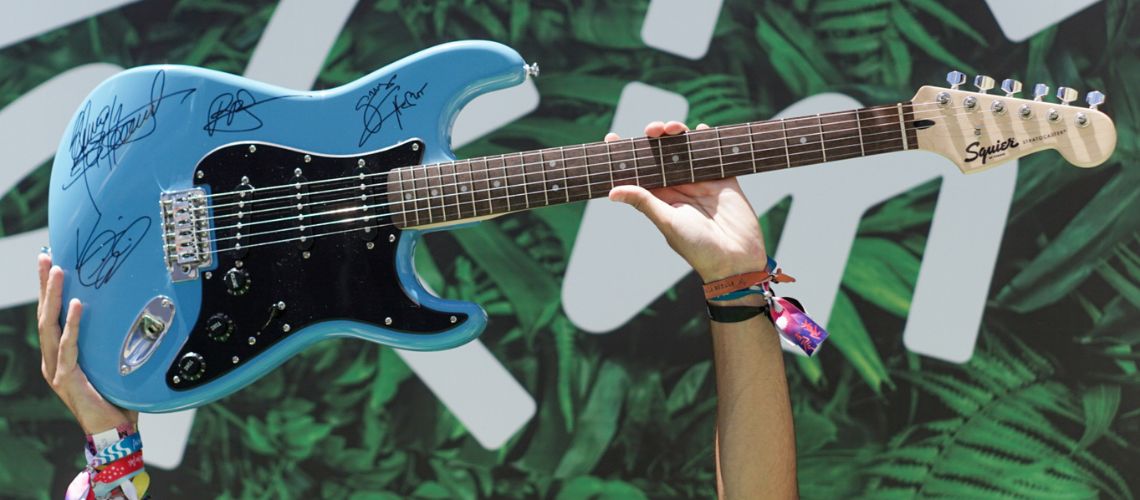 Rock in Rio Lisboa: Guitarras autografadas pelos Scorpions, Evanescence, Extreme, Living Colour, Rival Sons em leilão