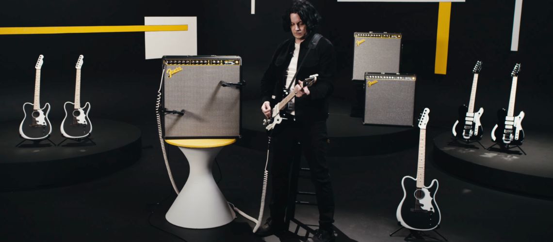 Jack White junta-se à Fender para o lançamento de uma coleção de guitarras e amplificador de assinatura