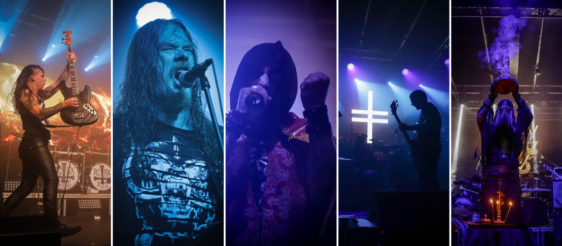 Fotoreportagem Under The Doom: Rotting Christ, Borknagar, Seth, Process Of Guilt & Anzv